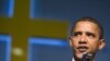 U.S. -- Senator Barack Obama speaks at the annual Dr. Martin Luther King holiday celebration in Harvey Illinois, 15Jan2007