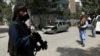 The unrecognized Taliban authorities in Afghanistan have intensified security across the country since coming to power in August, setting up checkpoints throughout the capital, Kabul. (file photo)