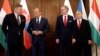 Участники саммит Вишеградской группы в Праге 6 марта 2024, слева направо: Роберт Фицо (Словакия), Дональд Туск (Польша), Петр Фиала (Чехия), Виктор Орбан (Венгрия)