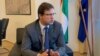 Gergely Gulyas, Hungarian Prime Minister Viktor Orban's chief of staff, speaks during an interview in his office in Budapest on September 16, 2019.