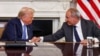 Никол Пашинян с Дональдом Трампом