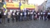 У центрі Праги до Дня Соборності України відбулася акція Stop Putin, Stop War (відео)