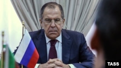 Russiýanyň daşary işler ministri Sergeý Lawrow. Aşgabat. Ýanwar, 2016 ý.