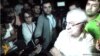 Armenia -- Republican MP Ashot Aghababian visits #ElectricYerevan protesters on Bagramian ave, Yerevan, 29Jun2015