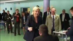 Front-Runners Cast Ballots In French Presidential Election