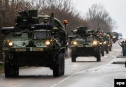 Військова колона в Празі, 30 березня 2015 року