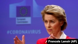 Președinta Comisiei Europene, Ursula von der Leyen