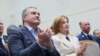 Сергей Аксенов и Наталья Поклонская