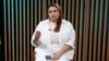Judecătoarea Livia Mitrofan în studioul Europei Libere Moldova