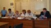 Адвокаты подсудимых по "делу оппозиции" в суде. Актау, 16 августа 2012 года. 