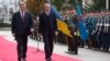 Президенти України і Туреччини, Петро Порошенко і Реджеп Тайїп Ердоган (праворуч). Київ, 9 жовтня 2017 року