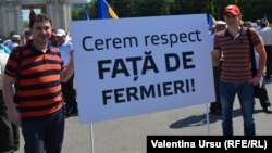 Protestul ferimierilor la Chișinău, mai 2014