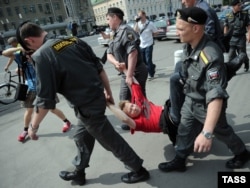 Акция в поддержку Ходорковского. Москва. июнь. 2011
