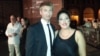 Russian composer Ilya Demutsky with mezzo-soprano Clara Calanna at the performance of "The Closing Statement of the Accused" in Bologna, Italy.
