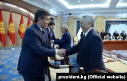 Сооронбай Жээнбеков и Турсунбек Чынгышев.