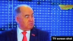Владислав Косарев "Хабар" телеарнасынан сөйлеп тұр. Алматы, 12 қаңтар 2012 жыл.