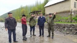 Разъяснительная работа с жителями села Зергер. 15 апреля 2020 года.