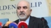Armenia - Presidential candidate Paruyr Hayrikian gives a press conference in Yerevan, 5Feb2013.