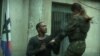Андроид Лео в бою (сцена из фильма «Смертельная зона» («Outside the Wire» )