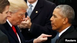 La ceremonia de inaugurare a președintelui Trump la 20 ianuarie 2017