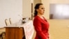 Belarus - The press conference of Hanna Kanapatskaya who is going to take part in the presidential elections. Minsk, 12May2020