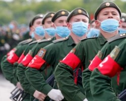 Репетиция парада победы в Ростове-на-Дону