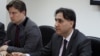 Прес-конференција на министерот за информатичко општество Иво Ивановски и претседателот на Агенцијата за аудио и аудиовизуелни медиумски услуги Зоран Трајчевски.