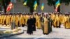 Під час відзначення 1030-річчя хрещення Русі-України під гаслом «За єдину помісну церкву». Київ, 28 липня 2018 року