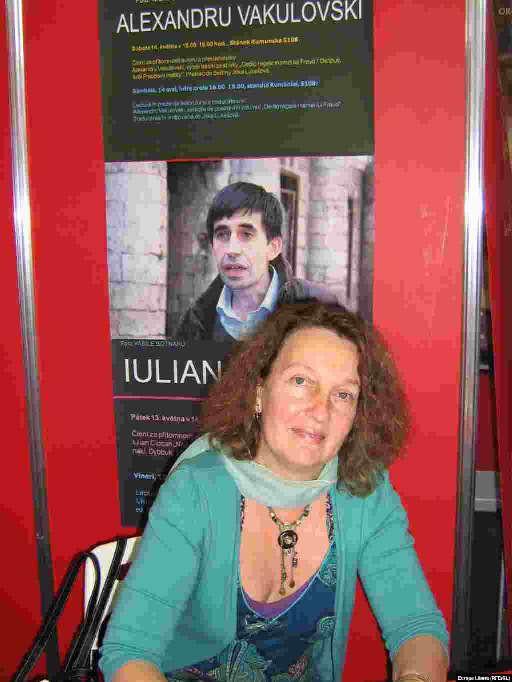 Veronica Micle, vice-director ICR Praga