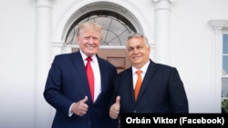 Дональд Трамп и Виктор Орбан