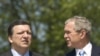 Američki predsednik George W. Bush i predsednik Evropske komisije Jose Manuel Barroso, Samit EU i SAD, Brdo kod Kranja