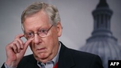 U.S. Senate Majority Leader Mitch McConnell (file photo)