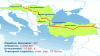 The Nabucco pipeline route, minus Turkmenistan