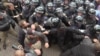 WATCH: Protesters Clash With Police In Kyiv