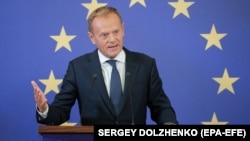 European Council President Donald Tusk