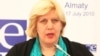 Kazakhstan - Dunja (Dunya) Mijatovic (Miyatovich), OSCE Representative on Media Freedom. Ak-bulak resort, Almaty region, 17Jul2010.