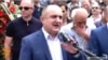 Nagorno-Karabakh -- Former Karabakh Army commander Samvel Babayan addressess supporters in Stepanakert, 5Jun2016