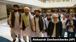 د ملا برادر په مشرۍ په قطر کې د طالبانو د سیاسي دفتر پلاوی