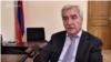 Ապրիլյան պատերազմի հանգամանքներն ուսումնասիրող խորհրդարանական հանձնաժողովի նախագահ Անդրանիկ Քոչարյանը, արխիվ