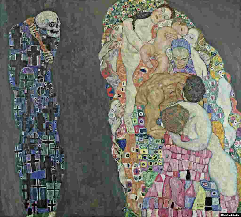 „Moartea și Viața”, Expoziția „Klimt: Up Close and Personal” de la Museum Leopold din Vienna 2012