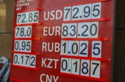Курс валют в банках.