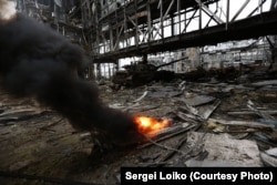 Донецький аеропорт. Жовтень 2014 року (Фото: Сергій Лойко)