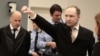 Anders Behring Breivik u sudnici, 16. april 2012.