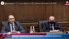 «Լուսավոր Հայաստան» խմբակցության ղեկավար Էդմոն Մարուքյանը և պատգամավոր Տարոն Սիմոնյանը ասուլիսի ժամանակ, Երևան, 24-ը հունիսի, 2020թ.