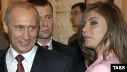 Владимир Путин ва Алина Кабаева 