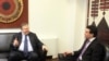 Евангелос Венизелос во посета на Македонија на средба со министерот за надворешни работи на Македонија Никола Попоски. 