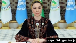 Türkmenistanyň Halk Maslahatynyň başlygy Gurbanguly Berdimuhamedowyň gyzy Oguljahan Atabaýewa
