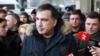 Saakashvili in Kyiv on February 9