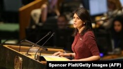 Ambasadoarea Nikki Haley