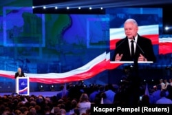 Лідэр "Права і Справядлівасьці" Яраслаў Качыньскі